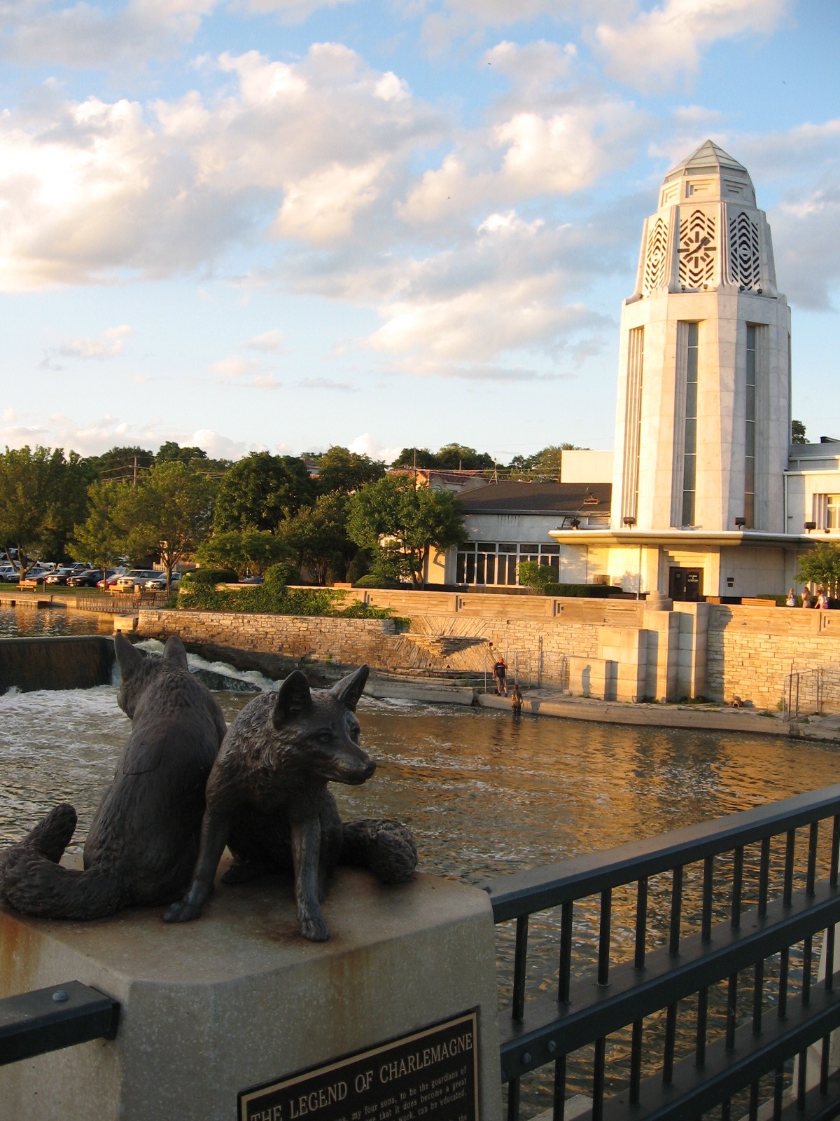 Charming downtown Saint Charles Illinois