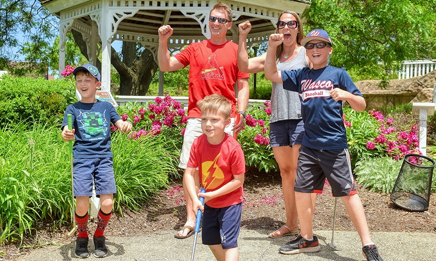 Riverview Mini Golf in Saint Charles Illinois.