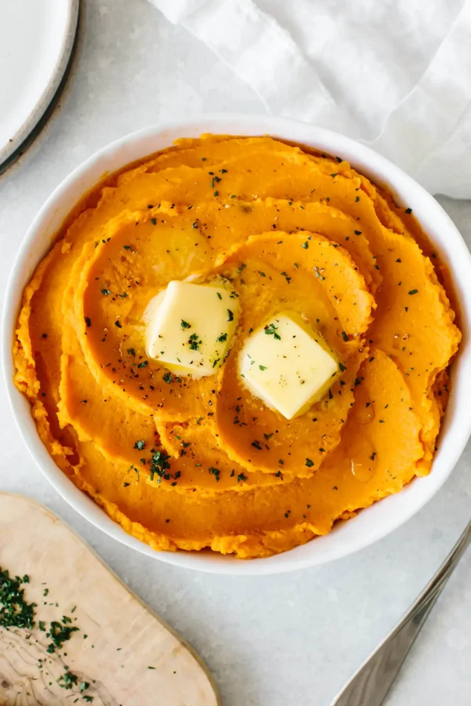 holiday recipe for mashed sweet potatoes