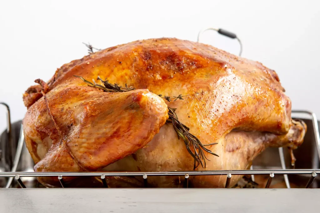 roasted full proof turkey for thanksgiving, Christmas, or any special holiday