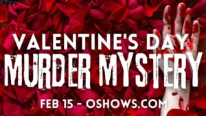 Valentine's Day Murder Mystery show in St. Charles Illinois